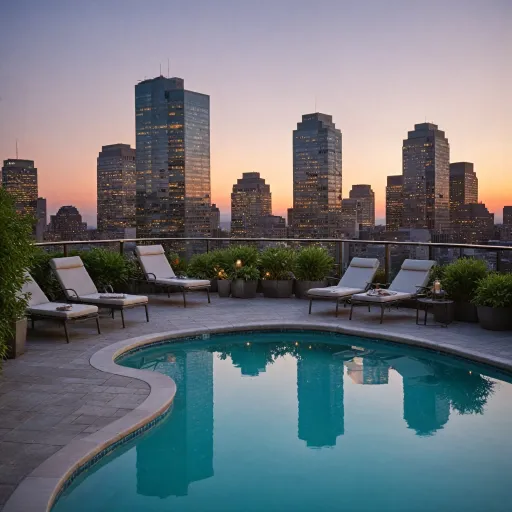 Elevate your stay: the ultimate guide to rooftop pool experiences in Boston hotels