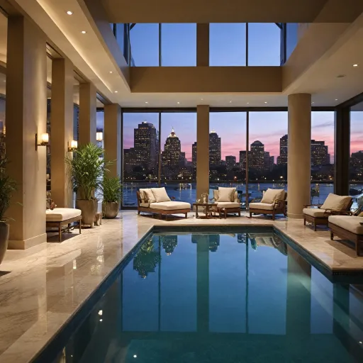 Elegant boston hotel with indoor pool options for refined city stays