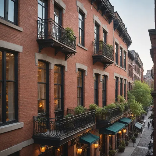 Elegant Boston hotels with balconies for elevated city stays
