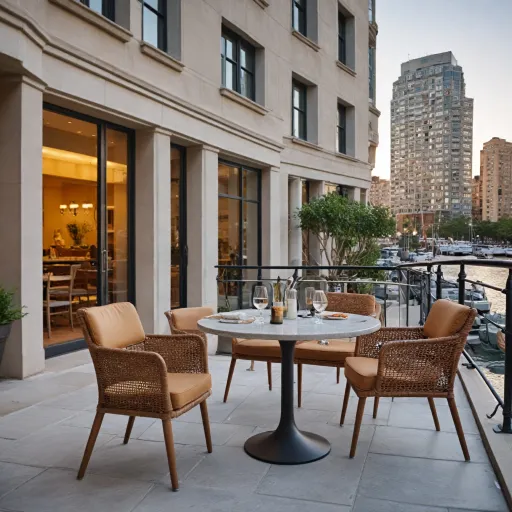 Staying at 2 Seaport Lane in Boston’s waterfront district for a refined city break