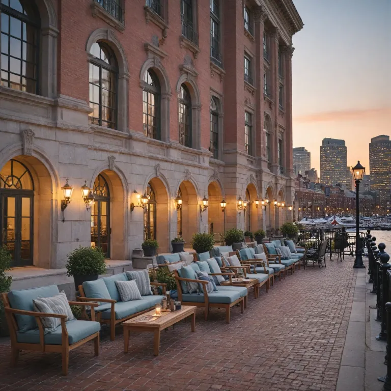 50 Rowes Wharf Boston: a waterfront address for refined hotel stays