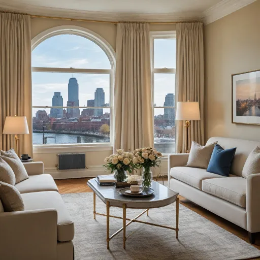 Elegant Boston hotels with 2 bedroom suites for refined city stays